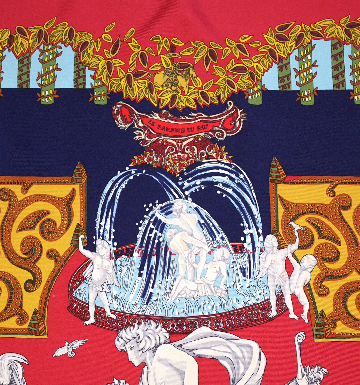 Hermès LE PARADIS DU ROY 90