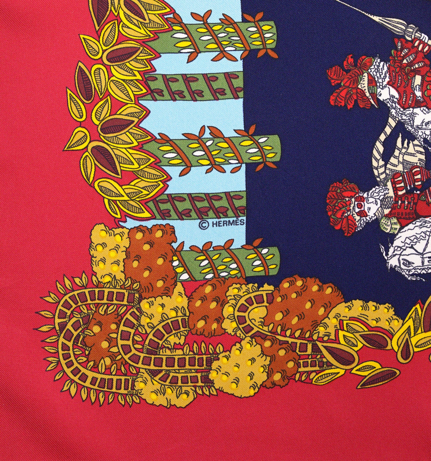 Hermès LE PARADIS DU ROY 90