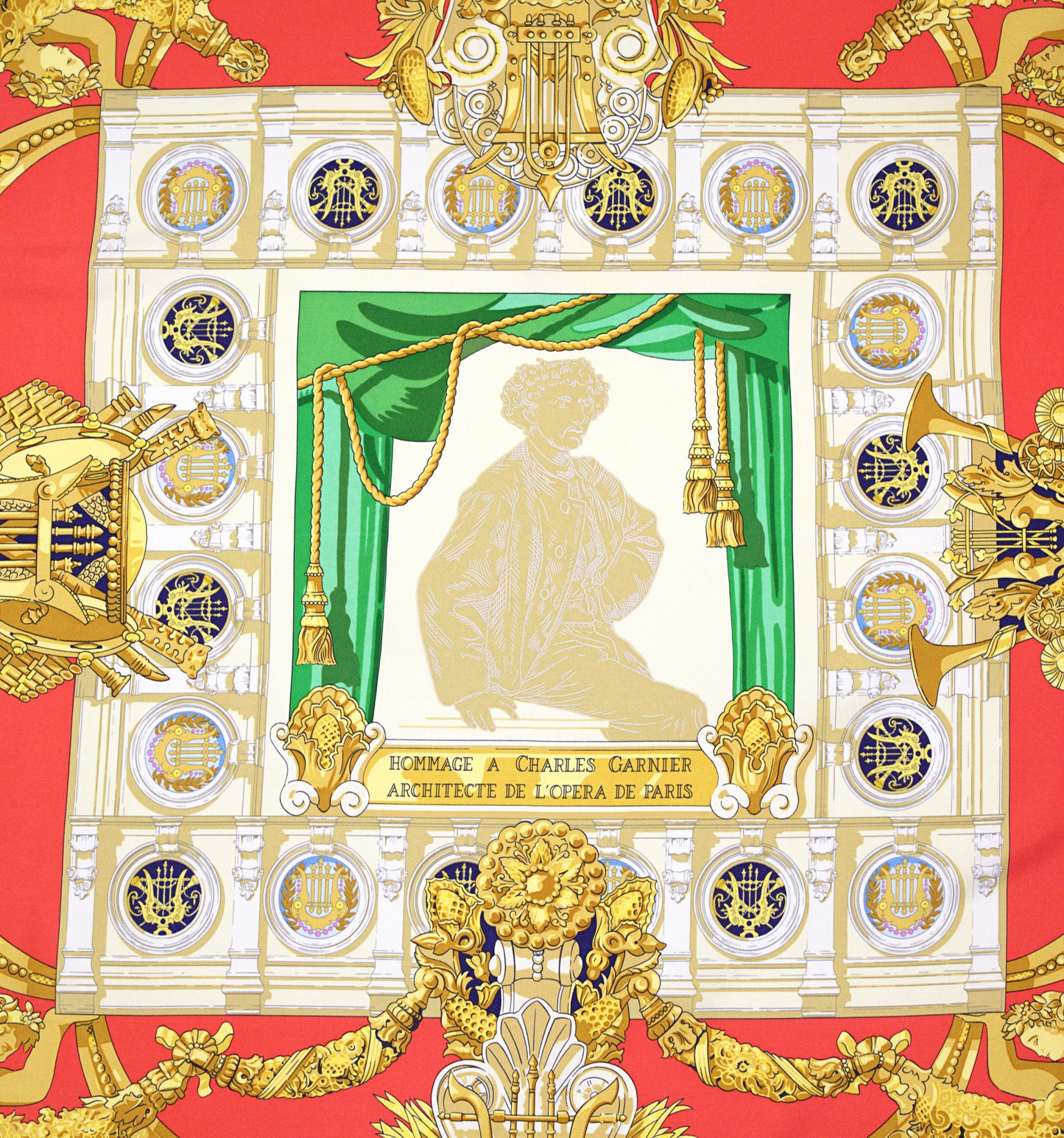 Hermès HOMMAGE À CHARLES GARNIER 90