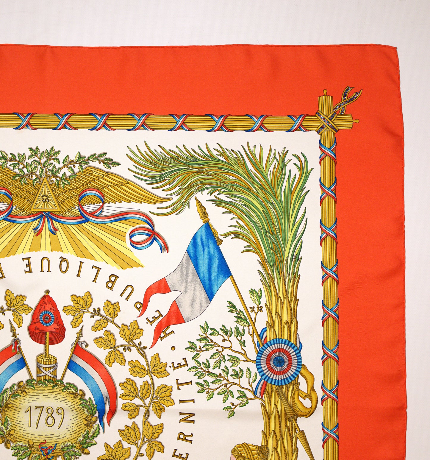 Hermès RÉPUBLIQUE FRANÇAISE – LIBERTÉ ÉGALITÉ FRATERNITÉ 90