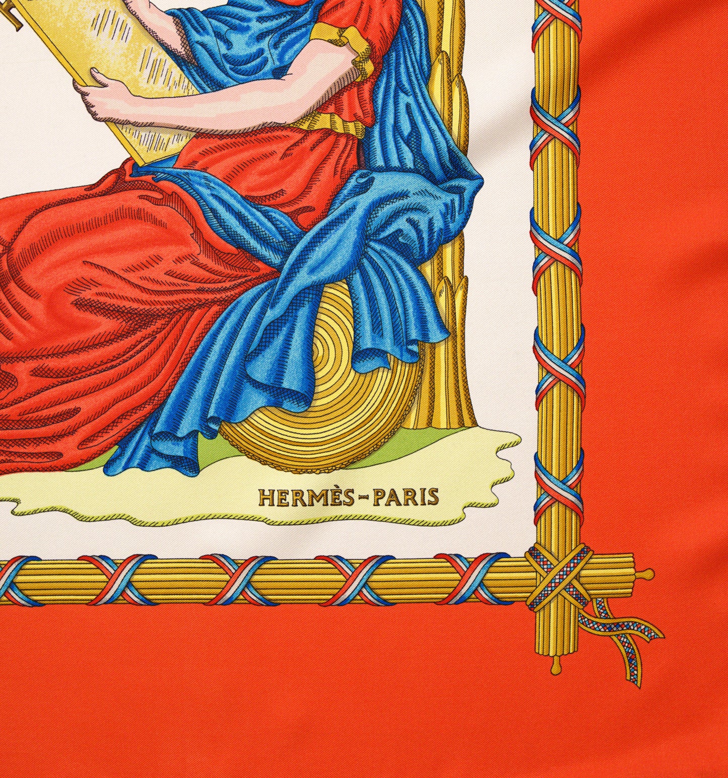 Hermès RÉPUBLIQUE FRANÇAISE – LIBERTÉ ÉGALITÉ FRATERNITÉ 90