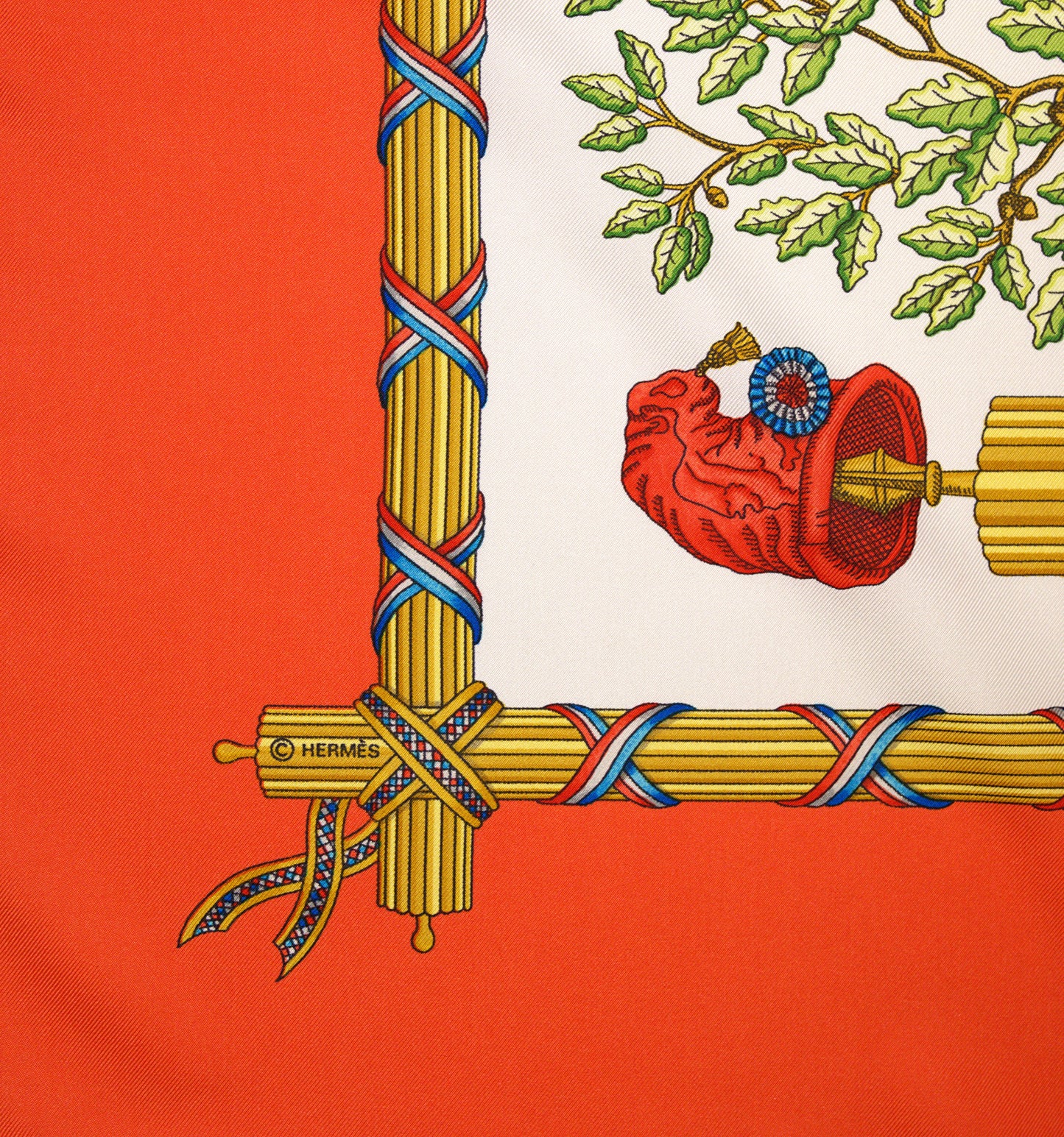Hermès RÉPUBLIQUE FRANÇAISE – LIBERTÉ ÉGALITÉ FRATERNITÉ 90