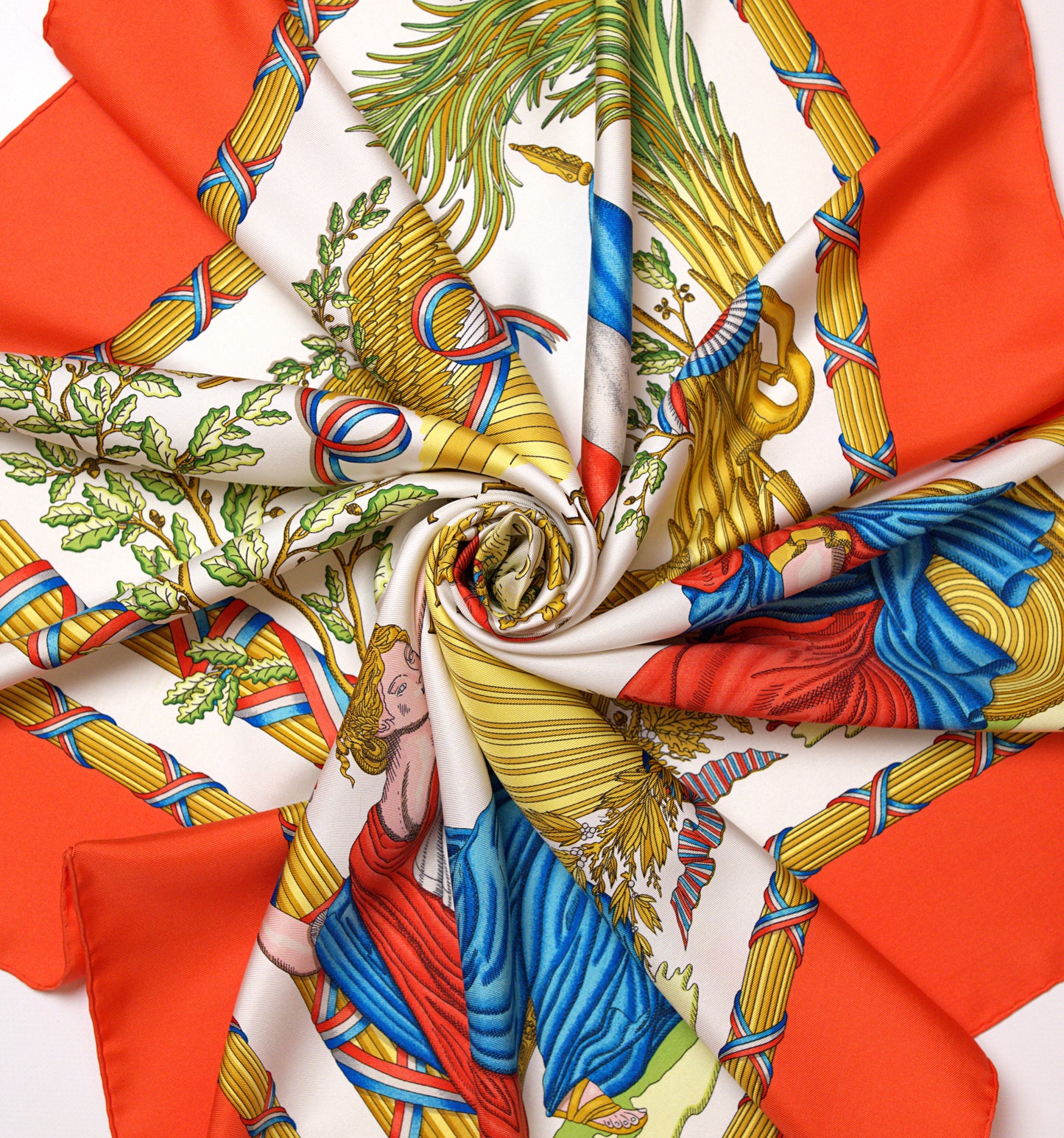 Hermès RÉPUBLIQUE FRANÇAISE – LIBERTÉ ÉGALITÉ FRATERNITÉ 90