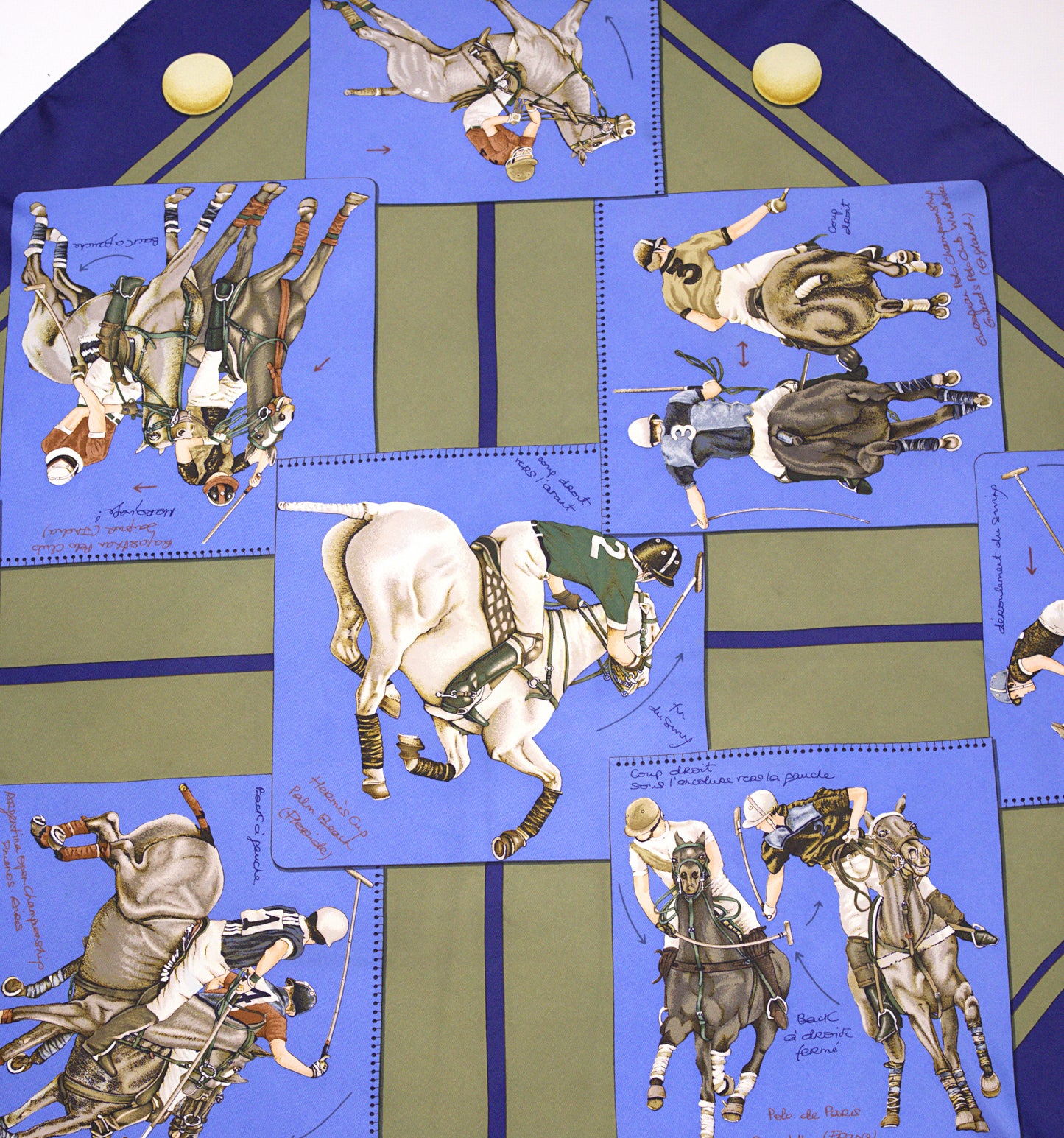 Hermès LE MONDE DU POLO 90