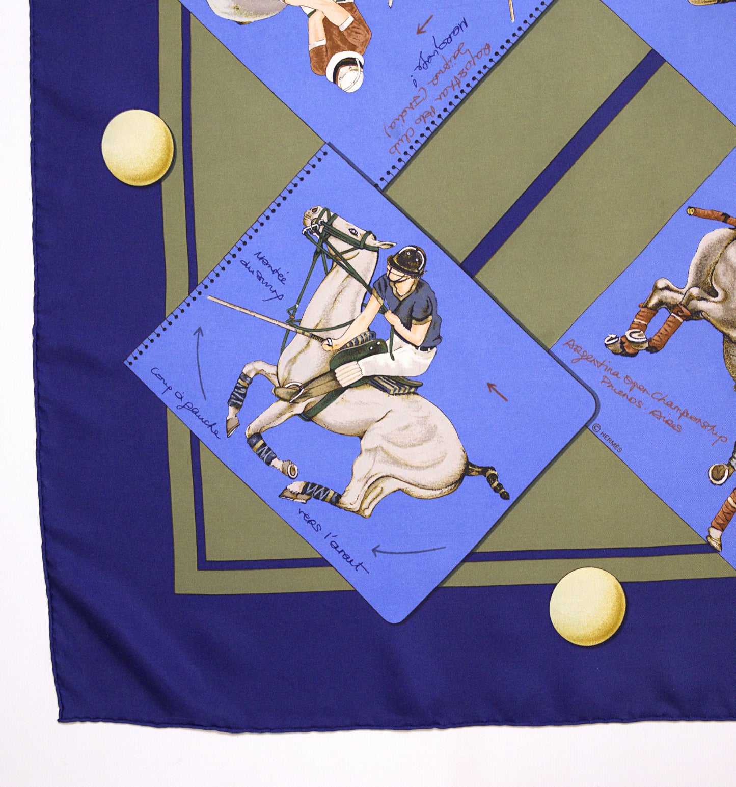 Hermès LE MONDE DU POLO 90