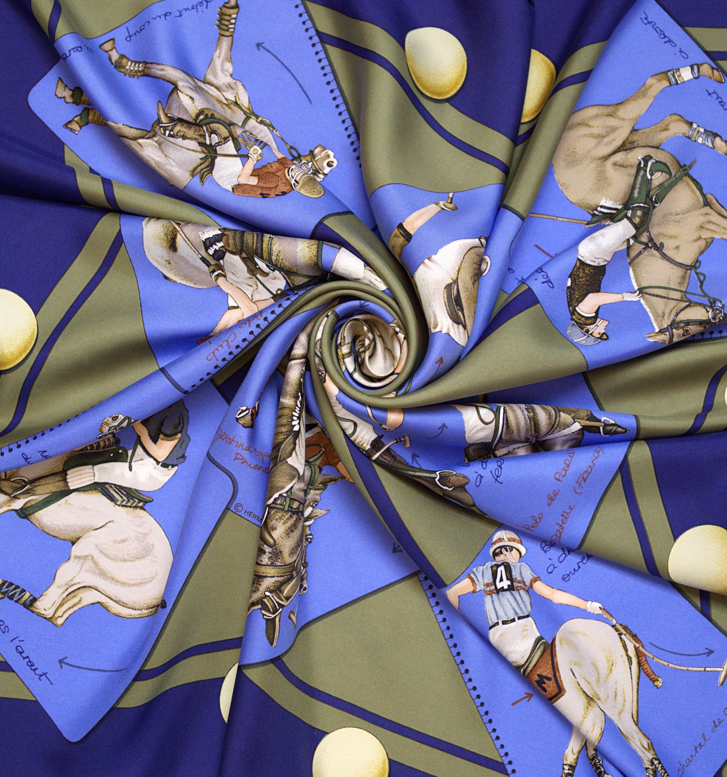 Hermès LE MONDE DU POLO 90