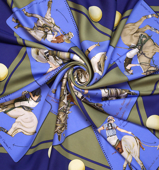 Hermès LE MONDE DU POLO 90