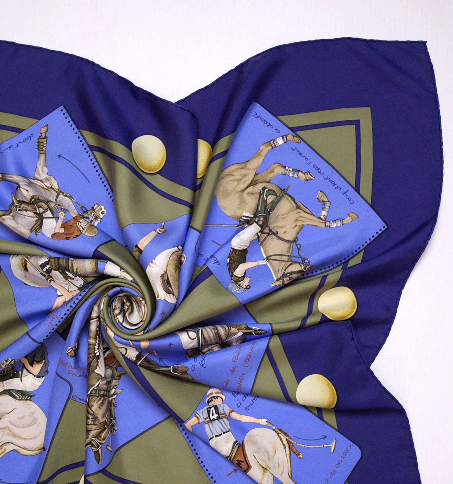 Hermès LE MONDE DU POLO 90