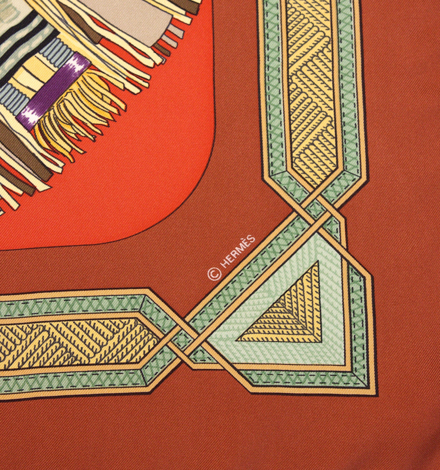 Hermès CUIRS DU DÉSERT 90