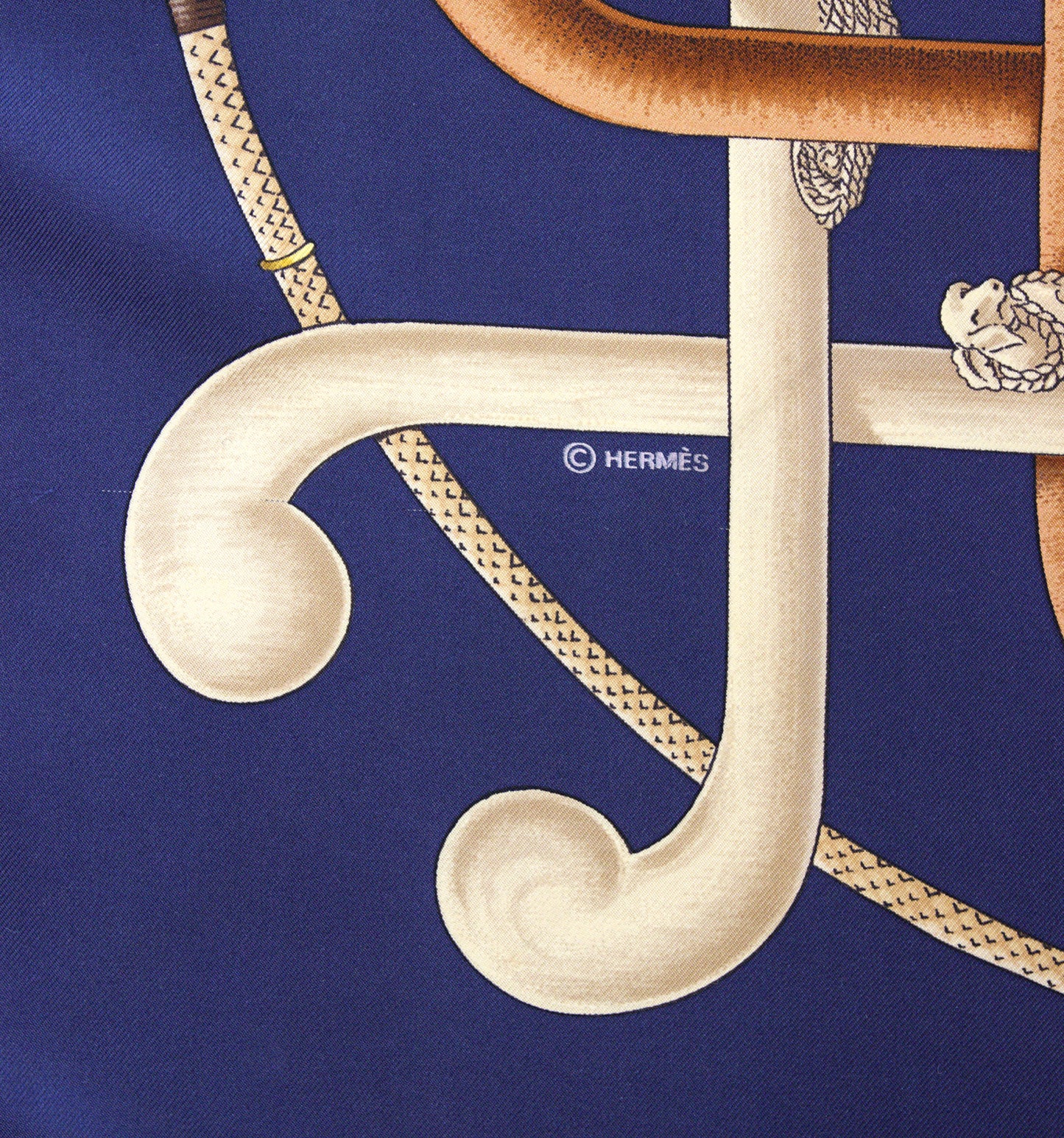 Hermès CANNES ET POMMEAUX 90