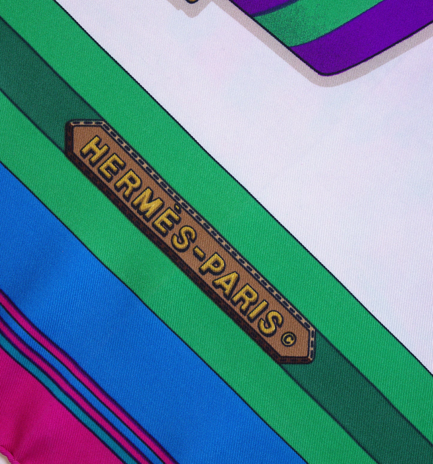 Hermès LES SANGLES 90