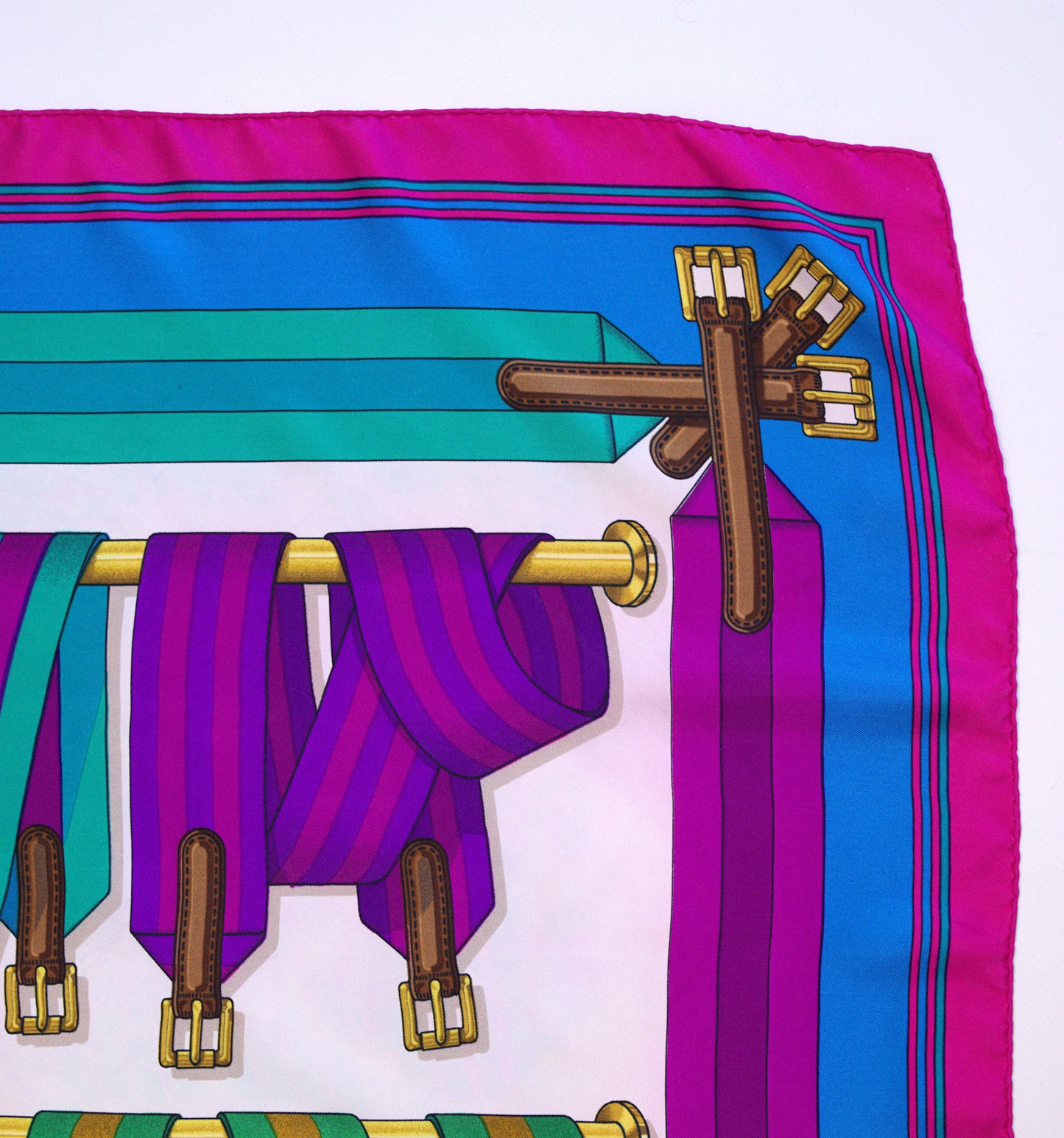 Hermès LES SANGLES 90