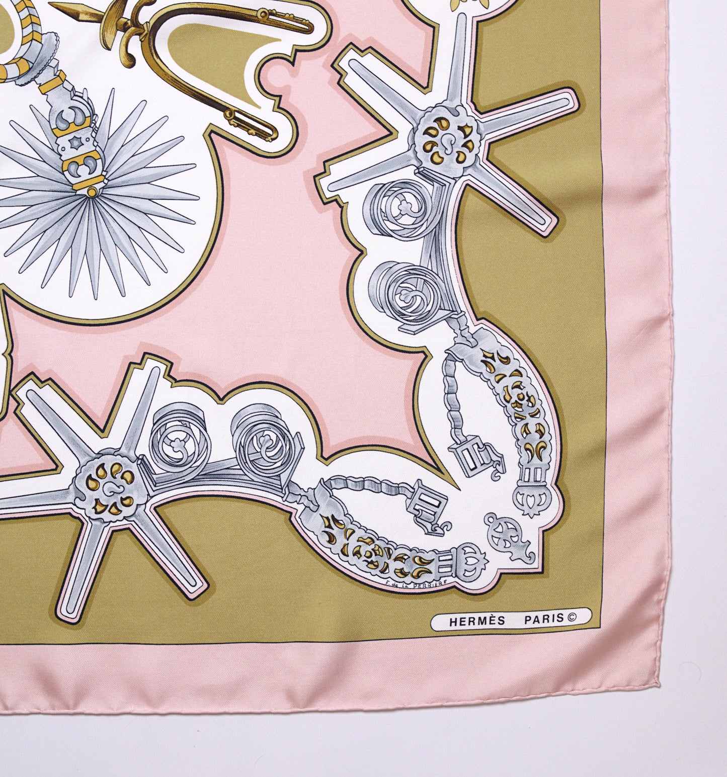 Hermès LES ÉPERONS 90