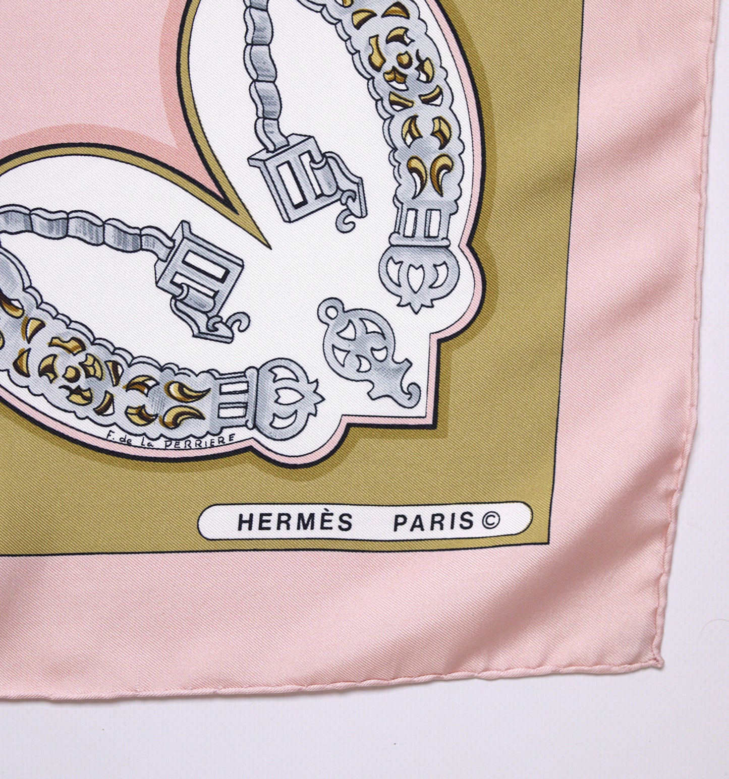 Hermès LES ÉPERONS 90