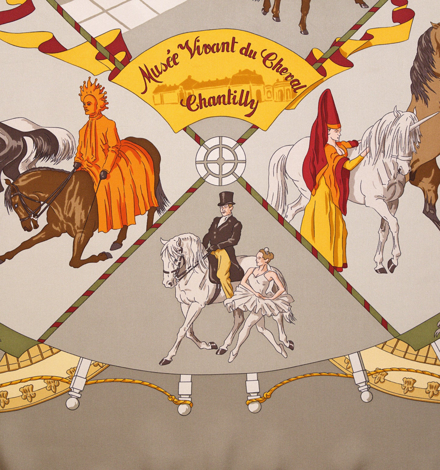 Hermès MUSÉE VIVANT DU CHEVAL CHANTILLY 90