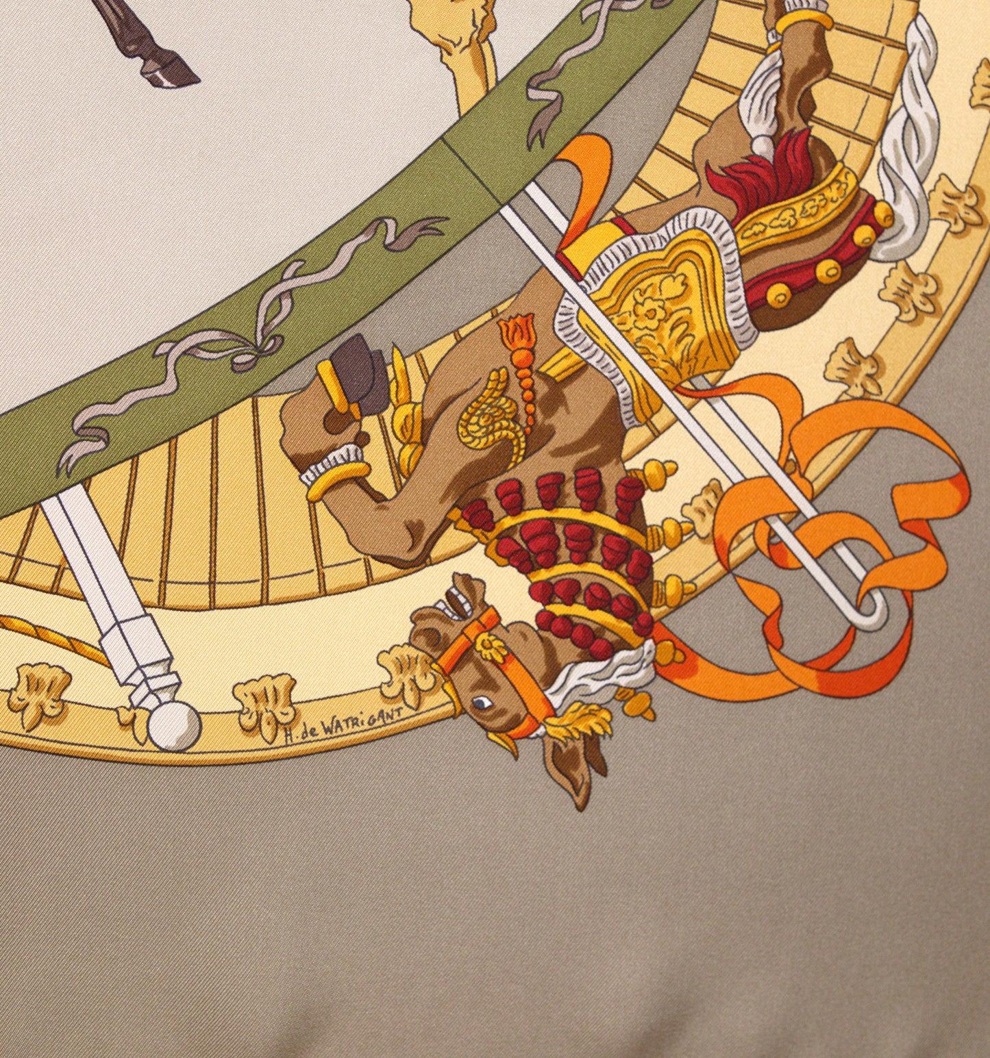 Hermès MUSÉE VIVANT DU CHEVAL CHANTILLY 90