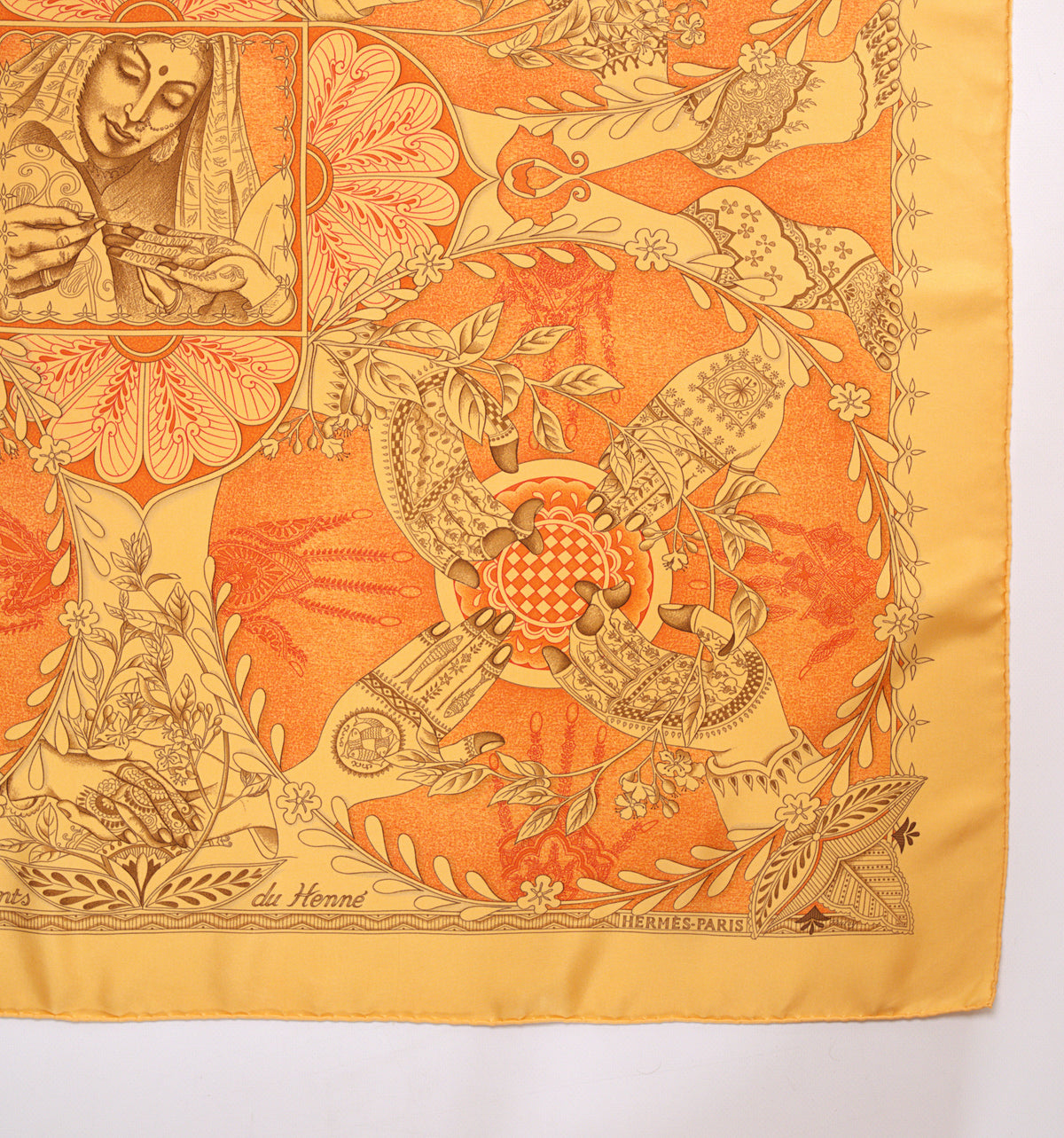 Hermès LES CHANTS DU HENNÉ 90