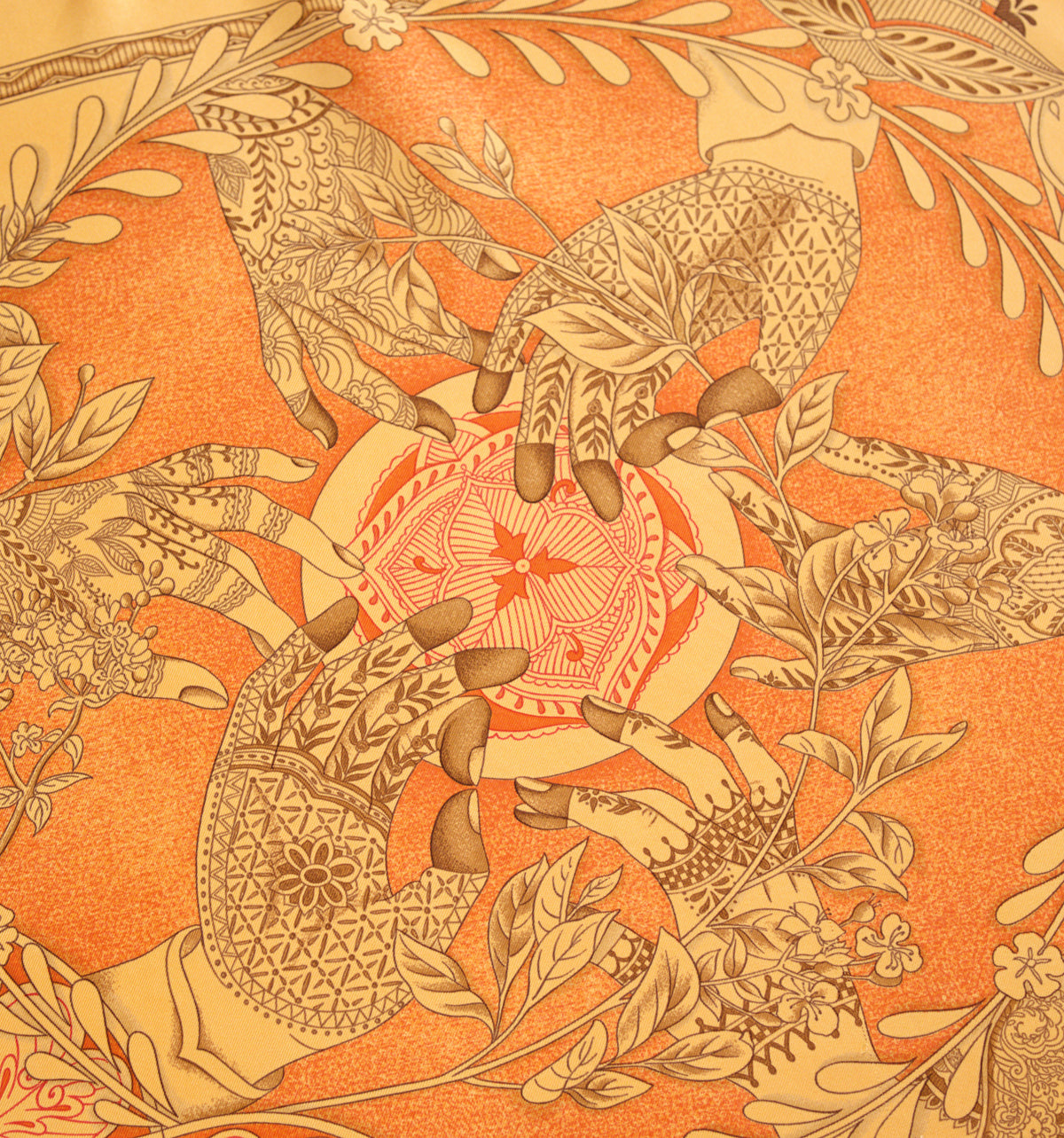 Hermès LES CHANTS DU HENNÉ 90