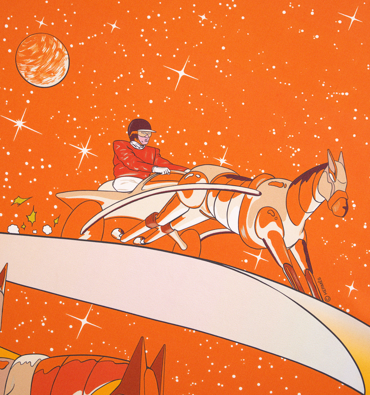 Hermès SPACE DERBY 90