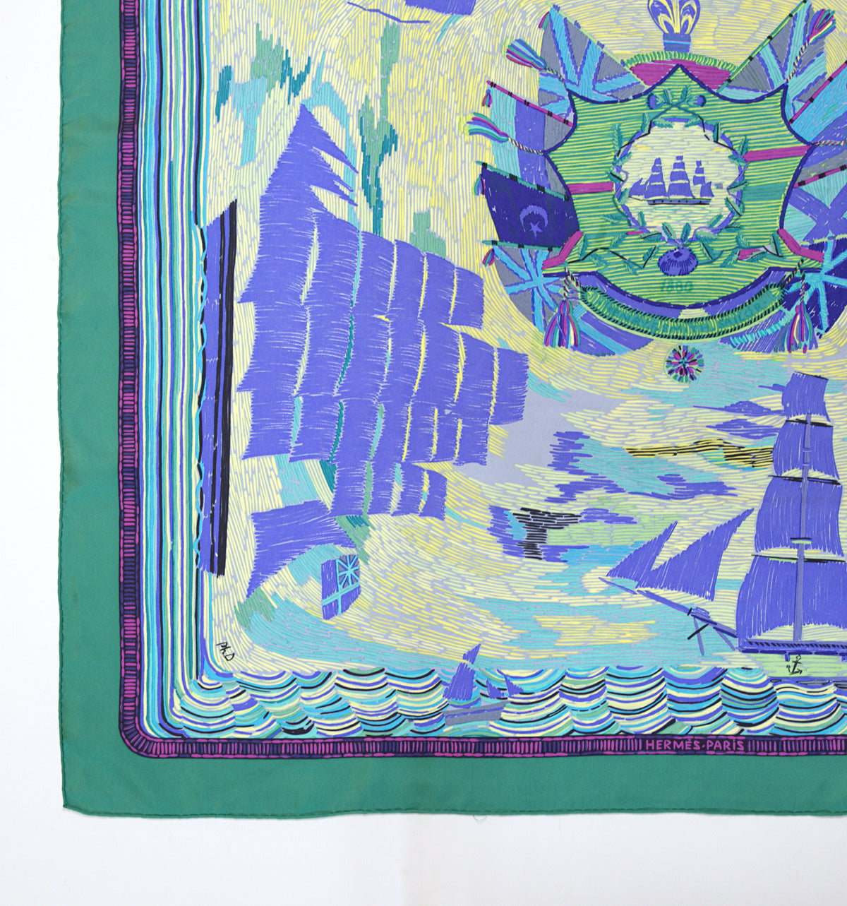 Hermès MARINE NAÏVE 90
