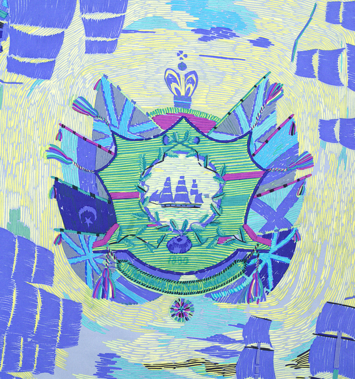 Hermès MARINE NAÏVE 90