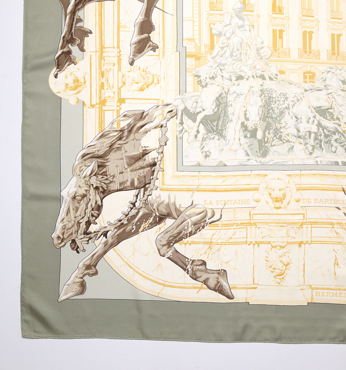 Hermès LA FONTAINE DE BARTHOLDI 90