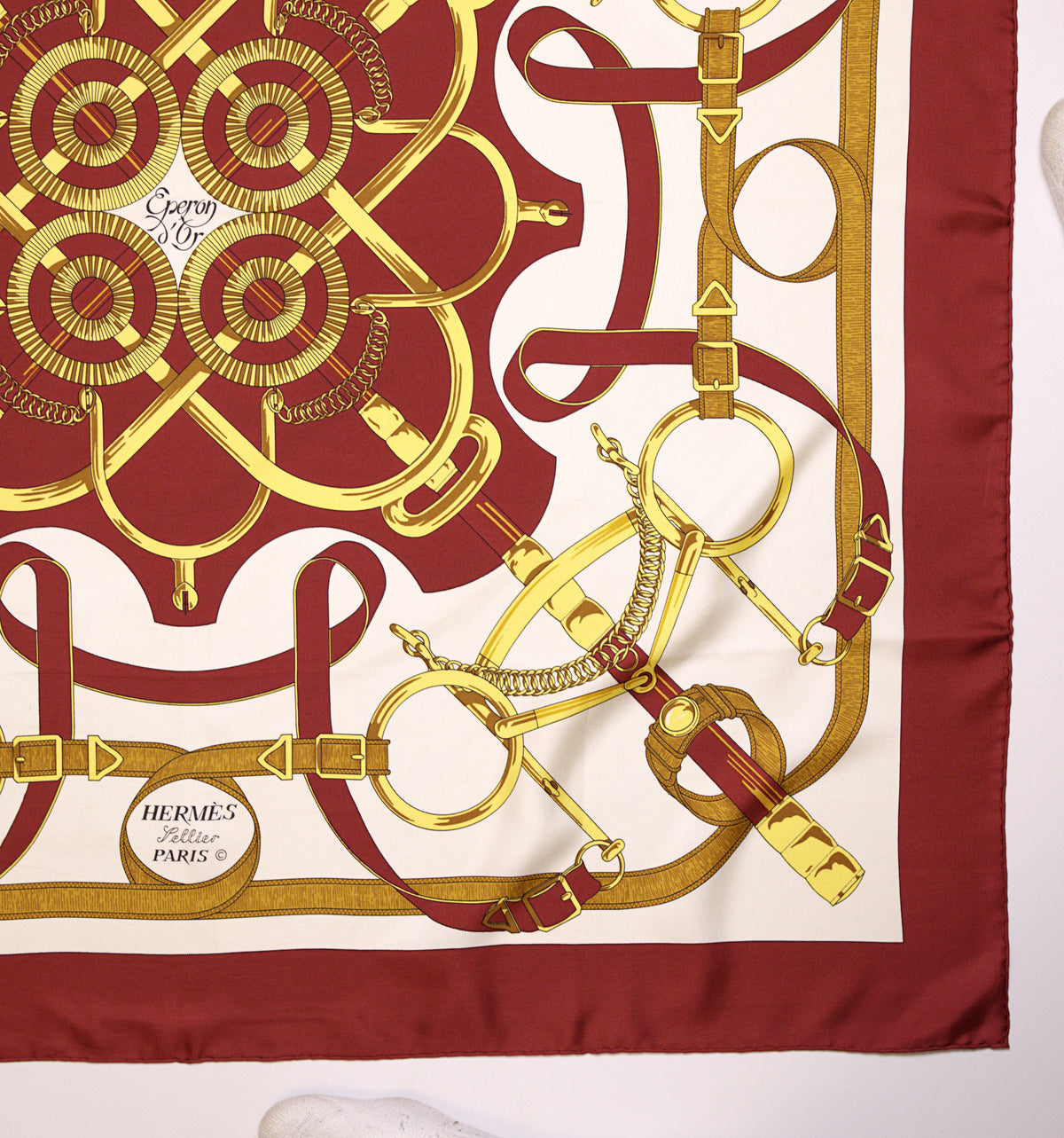 Hermès ÉPERON D'OR 90