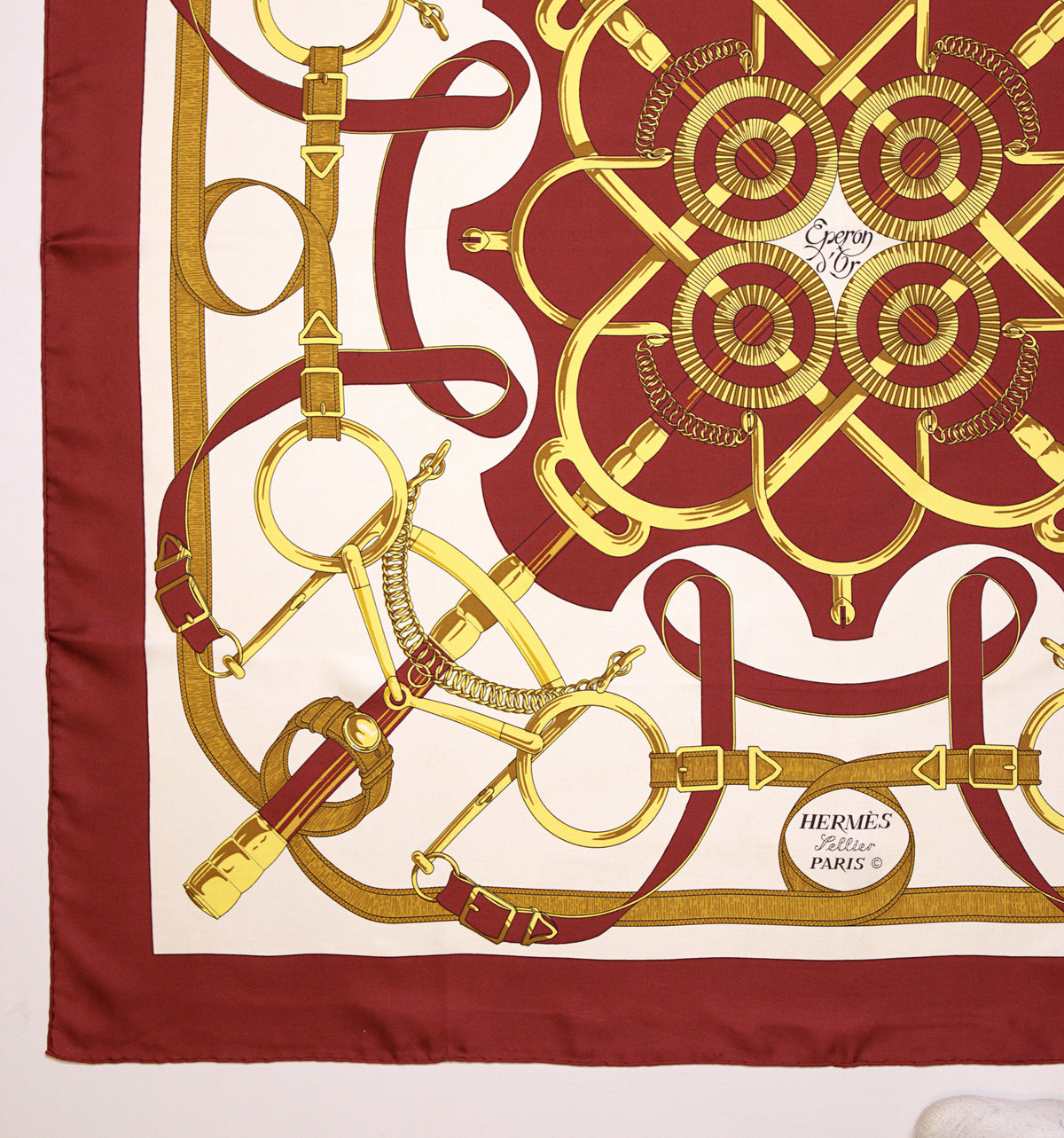 Hermès ÉPERON D'OR 90
