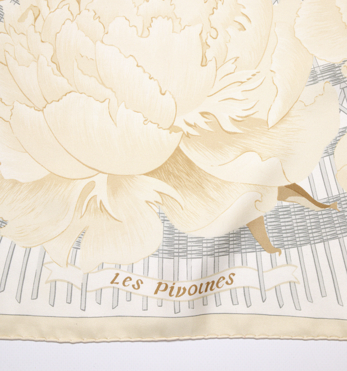 Hermès LES PIVOINES 90