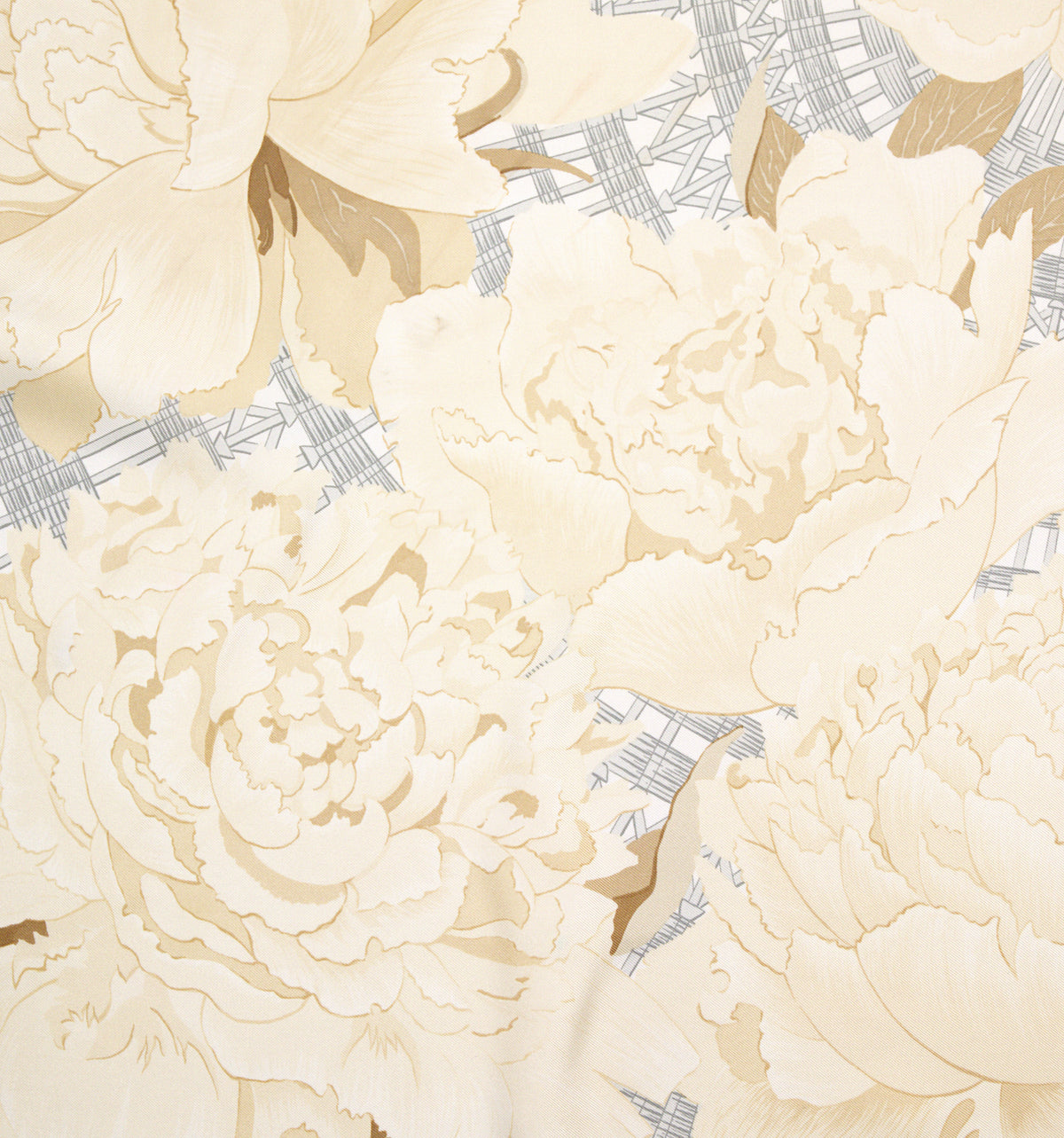 Hermès LES PIVOINES 90