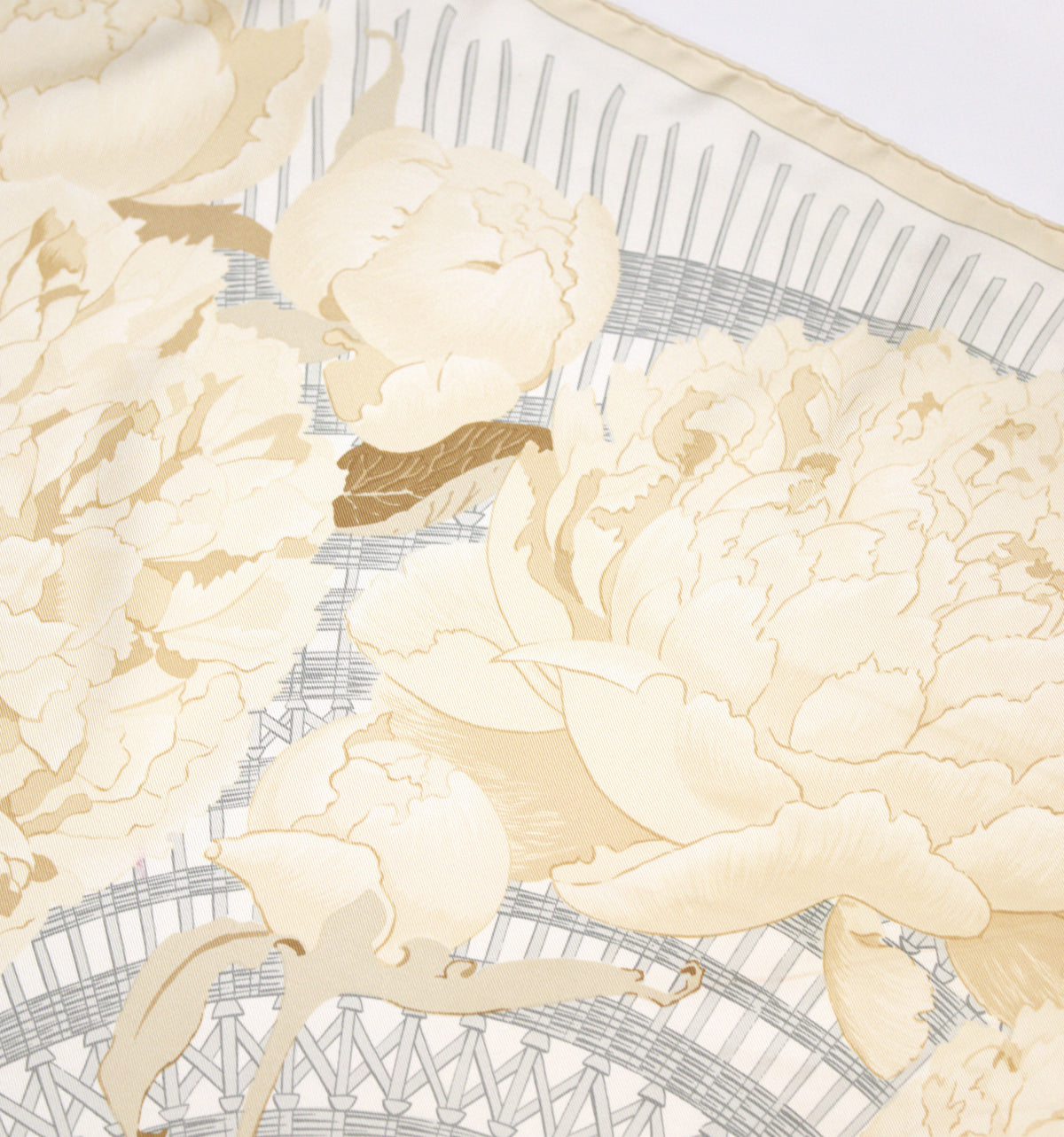 Hermès LES PIVOINES 90