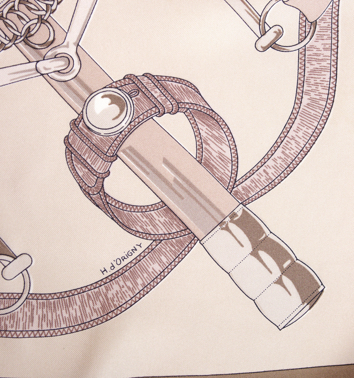 Hermès ÉPERON D'OR 90