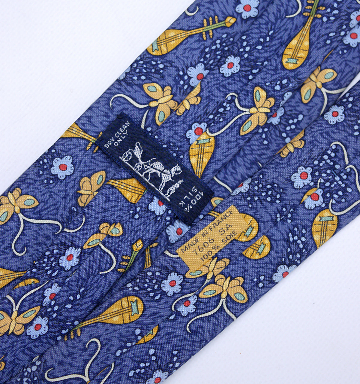 Hermès Silk Tie 7606 FA