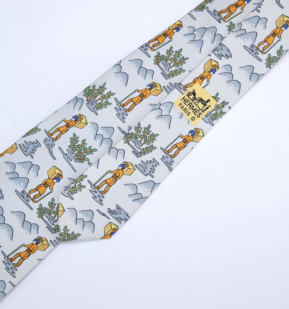 Hermès Silk Tie 7503 IA