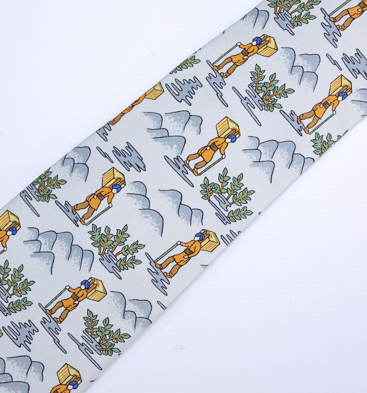 Hermès Silk Tie 7503 IA