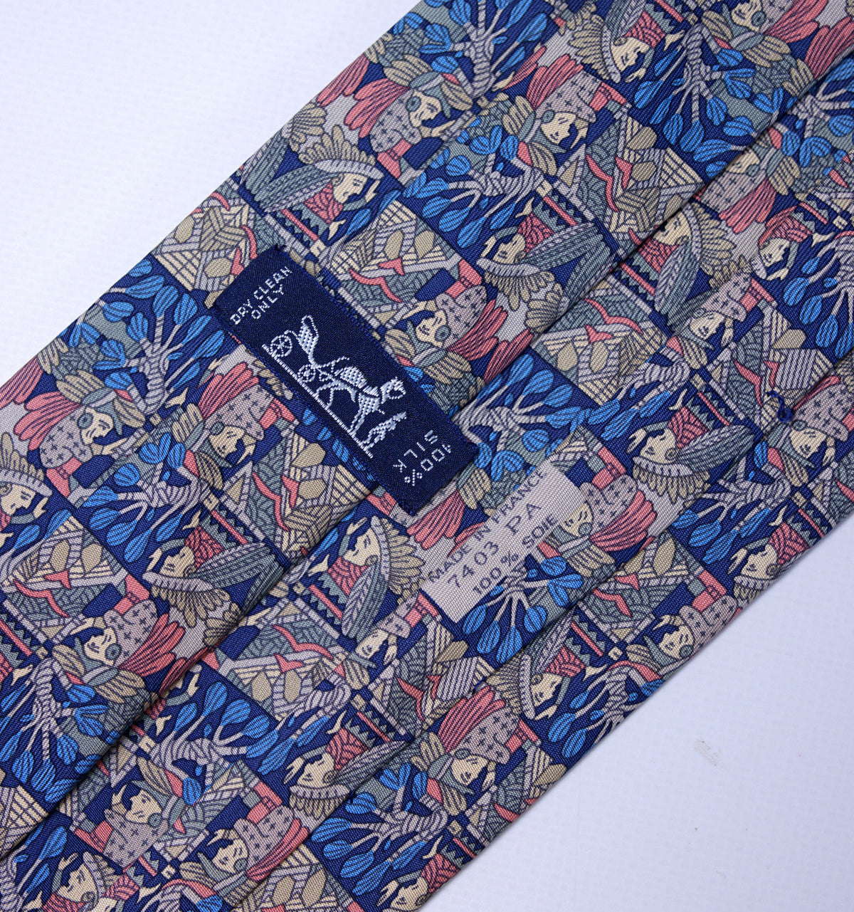 Hermès Silk Tie 7403 PA