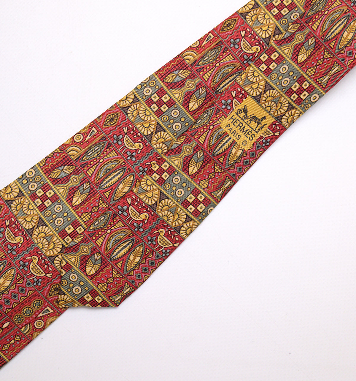 Hermès Silk Tie 7641 TA