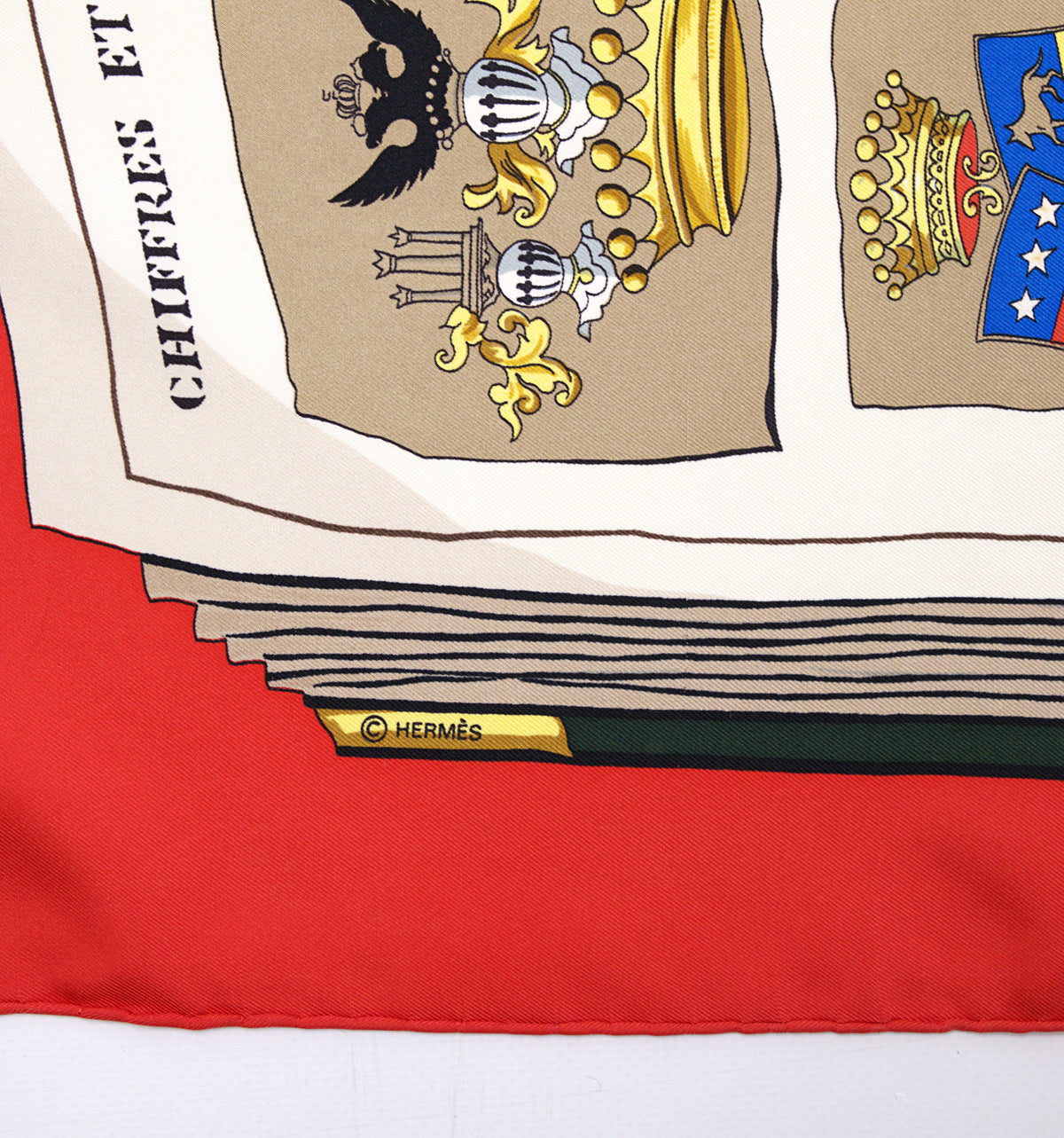 Hermès CHIFFRES ET MONOGRAMMES 90