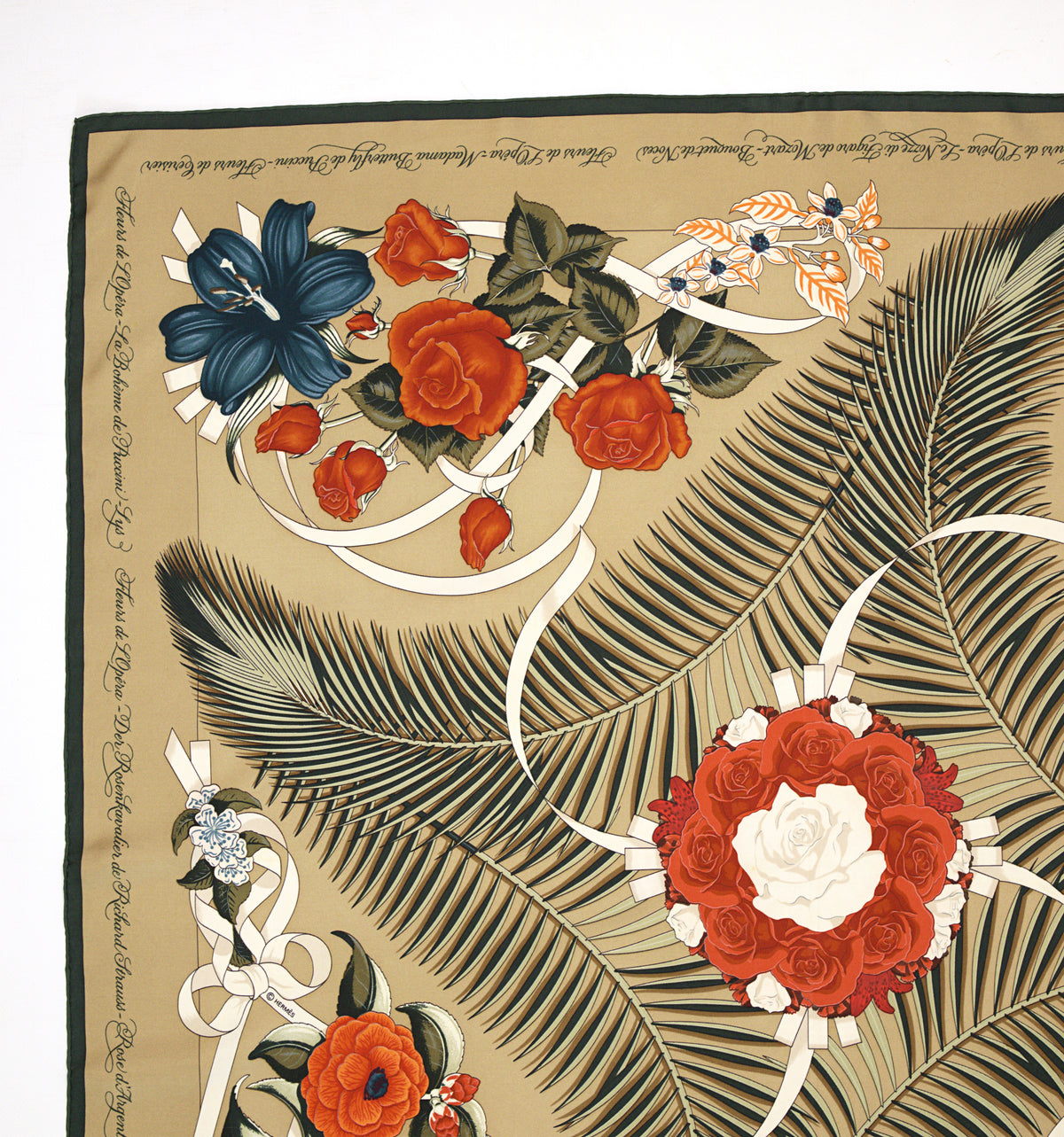 Hermès FLEURS DE L'OPÉRA 90