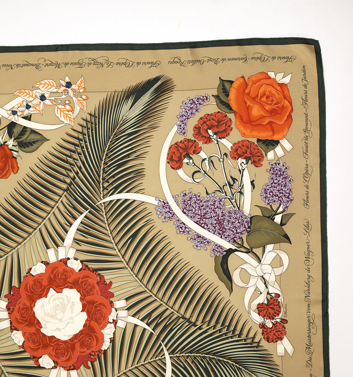 Hermès FLEURS DE L'OPÉRA 90