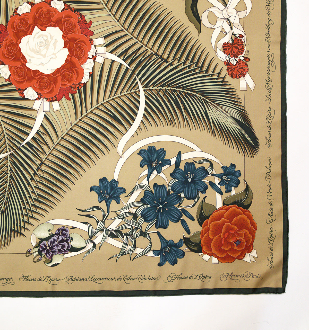 Hermès FLEURS DE L'OPÉRA 90
