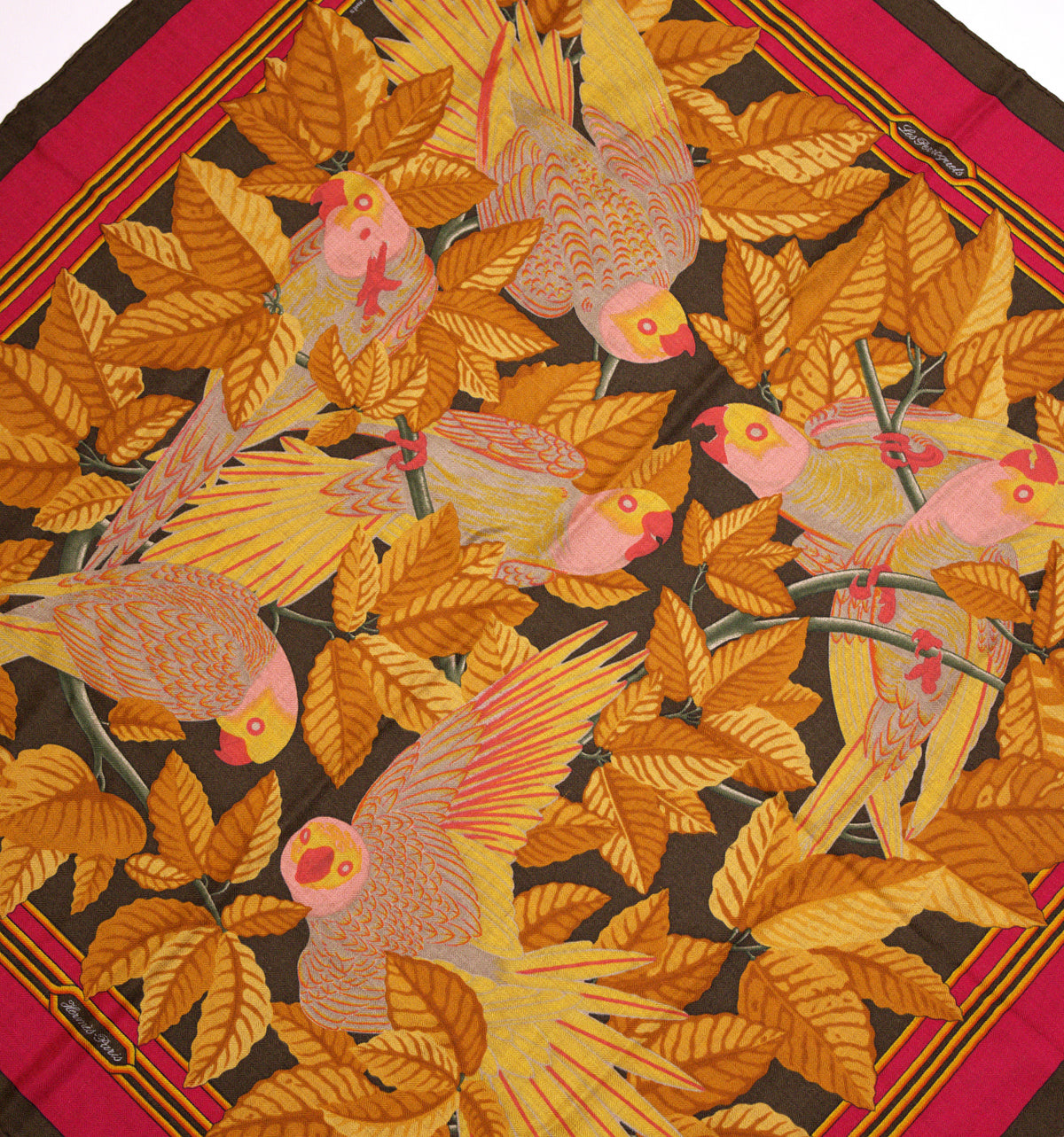 Hermès LES PERROQUETS 90