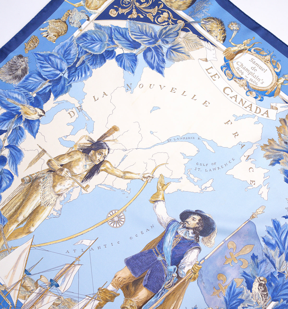 Hermès SAMUEL DE CHAMPLAIN LE CANADA  90