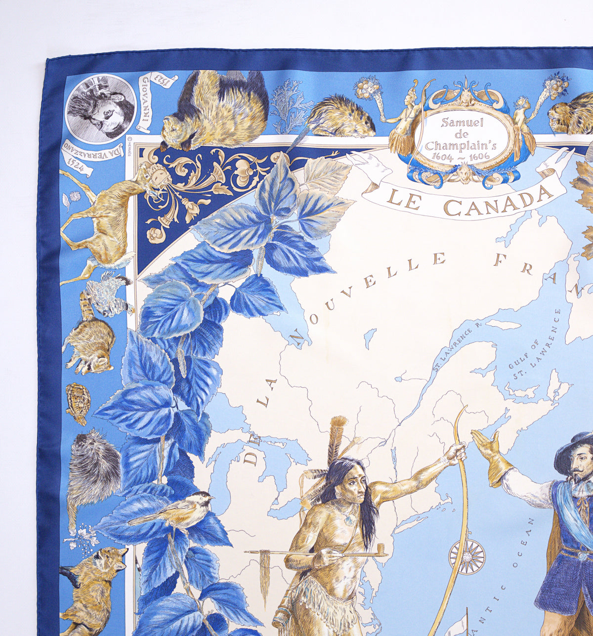 Hermès SAMUEL DE CHAMPLAIN LE CANADA  90