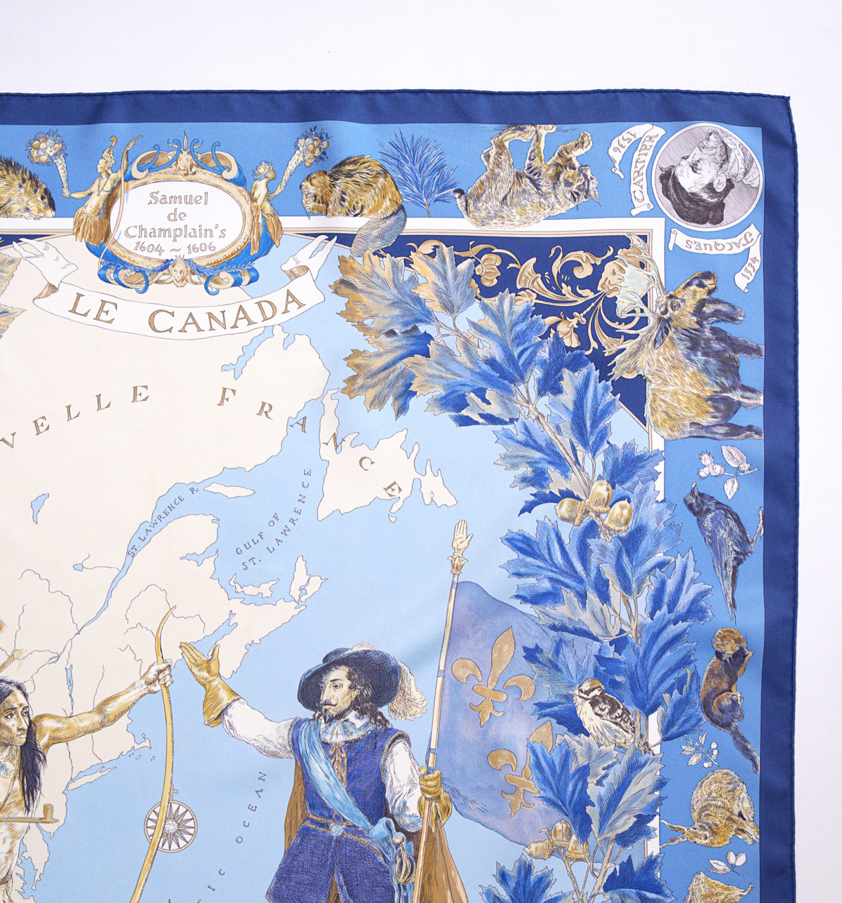 Hermès SAMUEL DE CHAMPLAIN LE CANADA  90