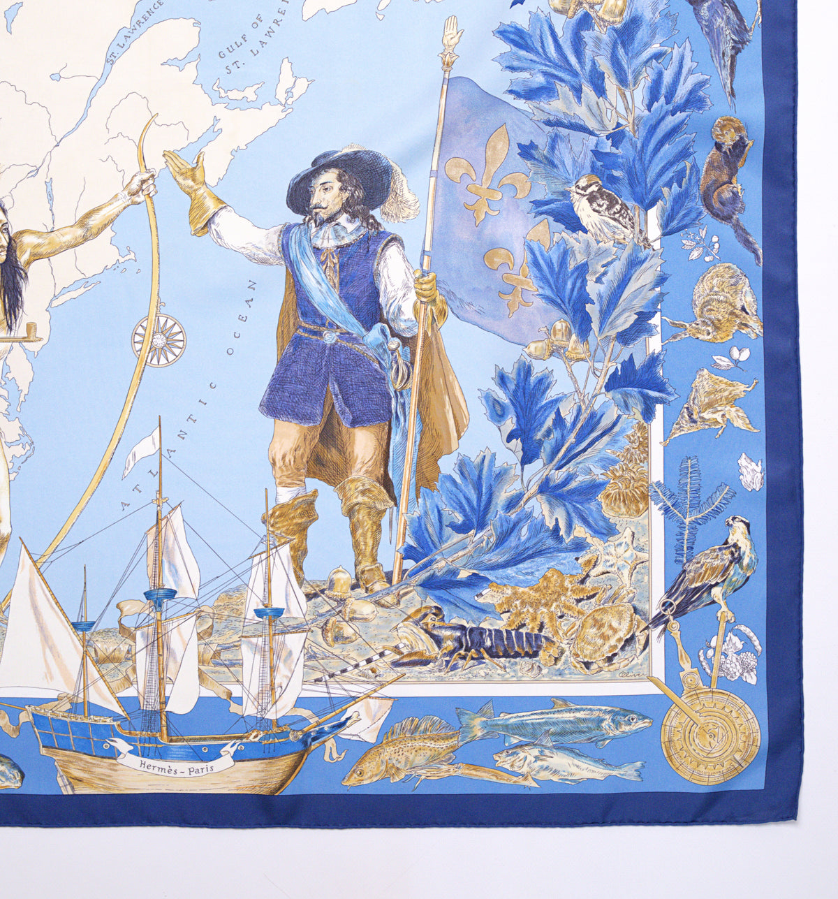 Hermès SAMUEL DE CHAMPLAIN LE CANADA  90