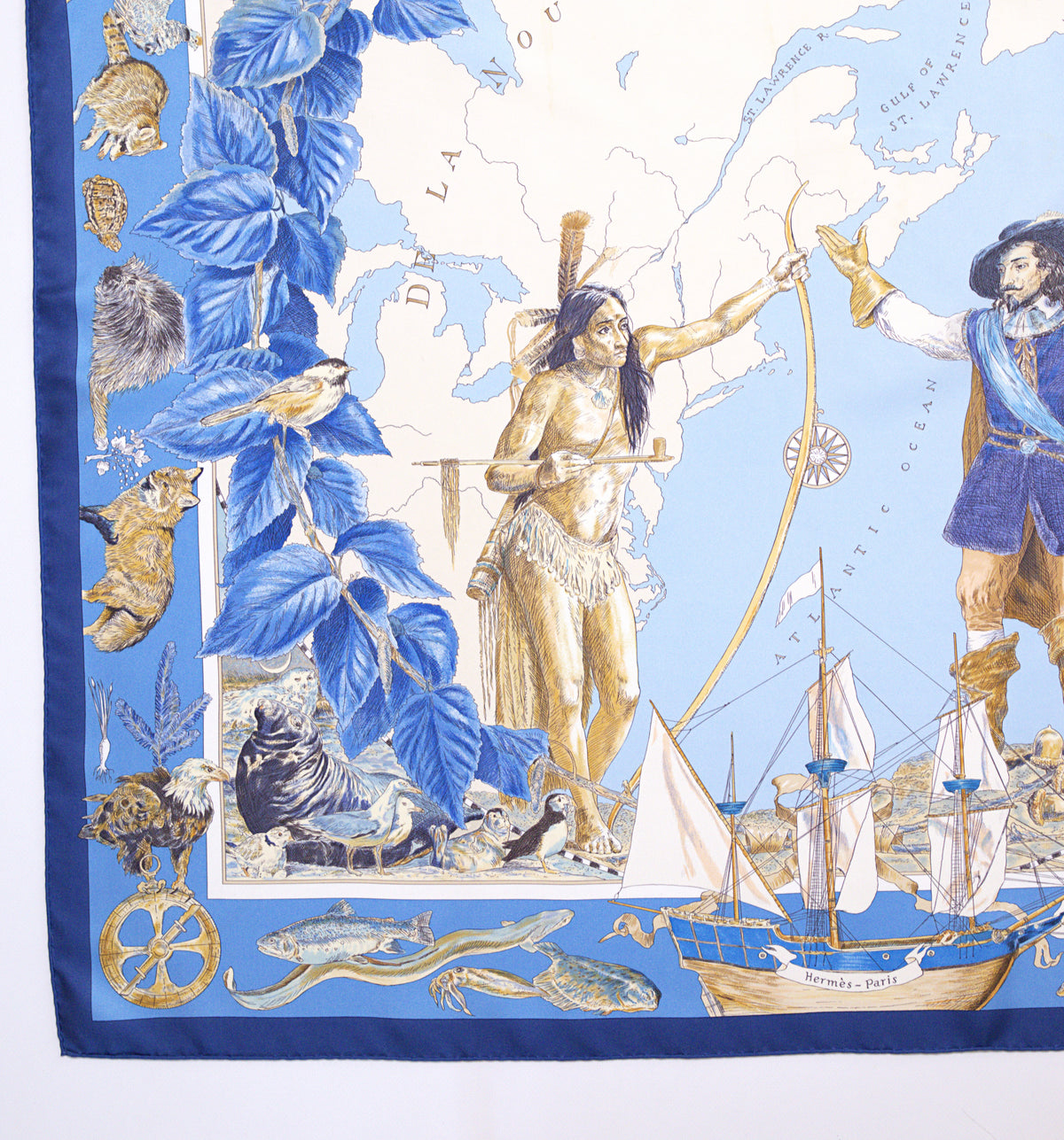 Hermès SAMUEL DE CHAMPLAIN LE CANADA  90