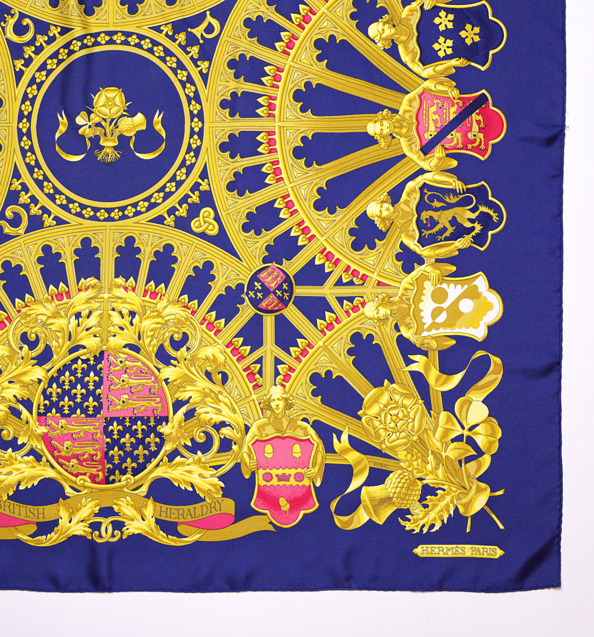 Hermès BRITISH HERALDRY 90