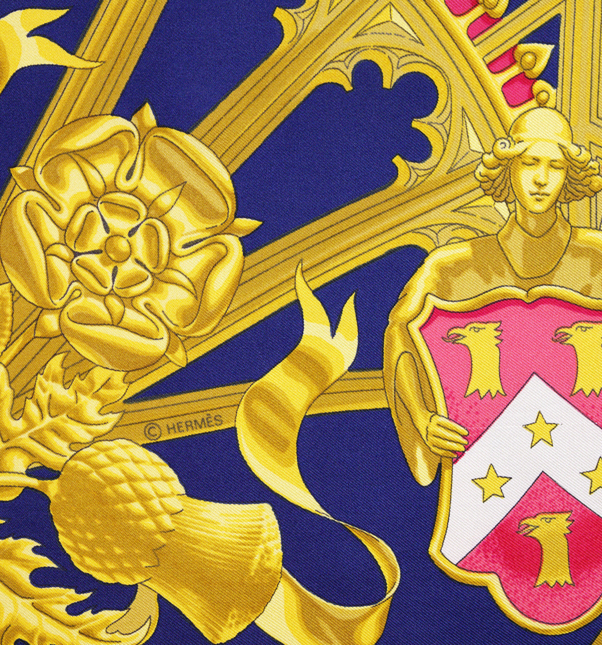 Hermès BRITISH HERALDRY 90