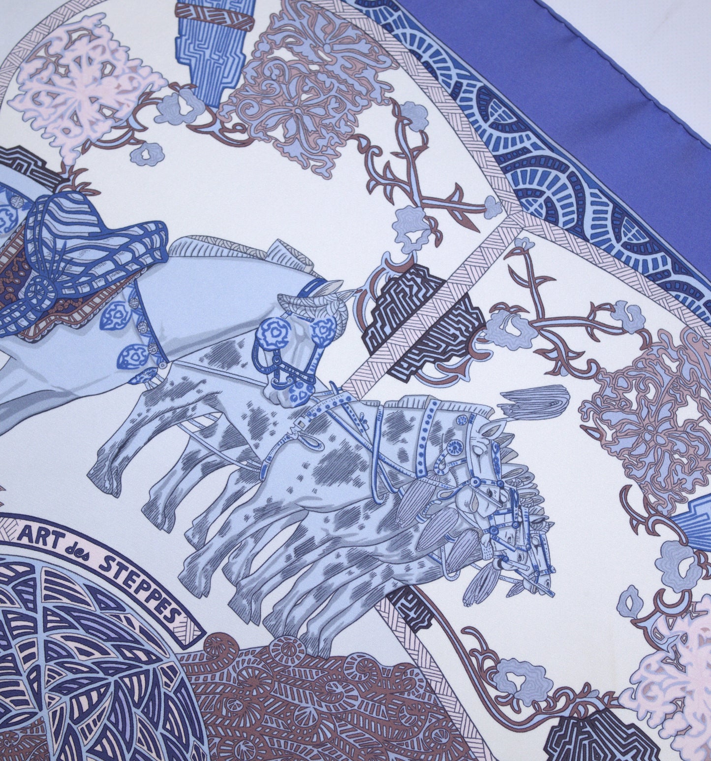 Hermès ART DES STEPPES 90
